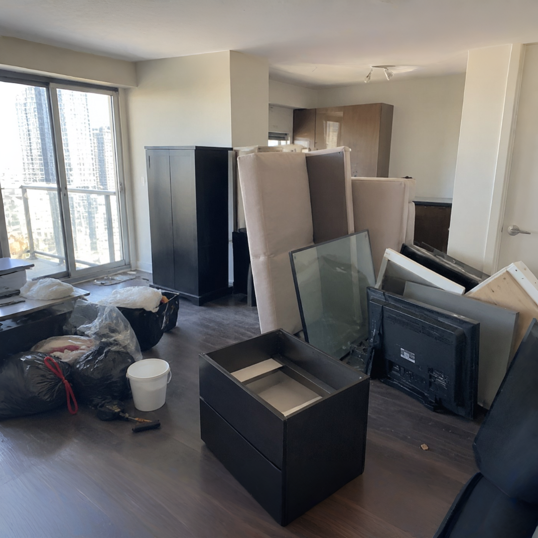 Downtown Vancouver condo tower serviced by Anyday Junk Removal Solutions