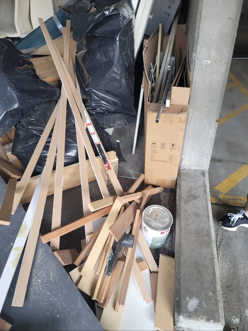Renovation debris removal Vancouver